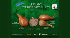 Desktop Screenshot of plant-certifie-echalote.org