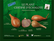 Tablet Screenshot of plant-certifie-echalote.org